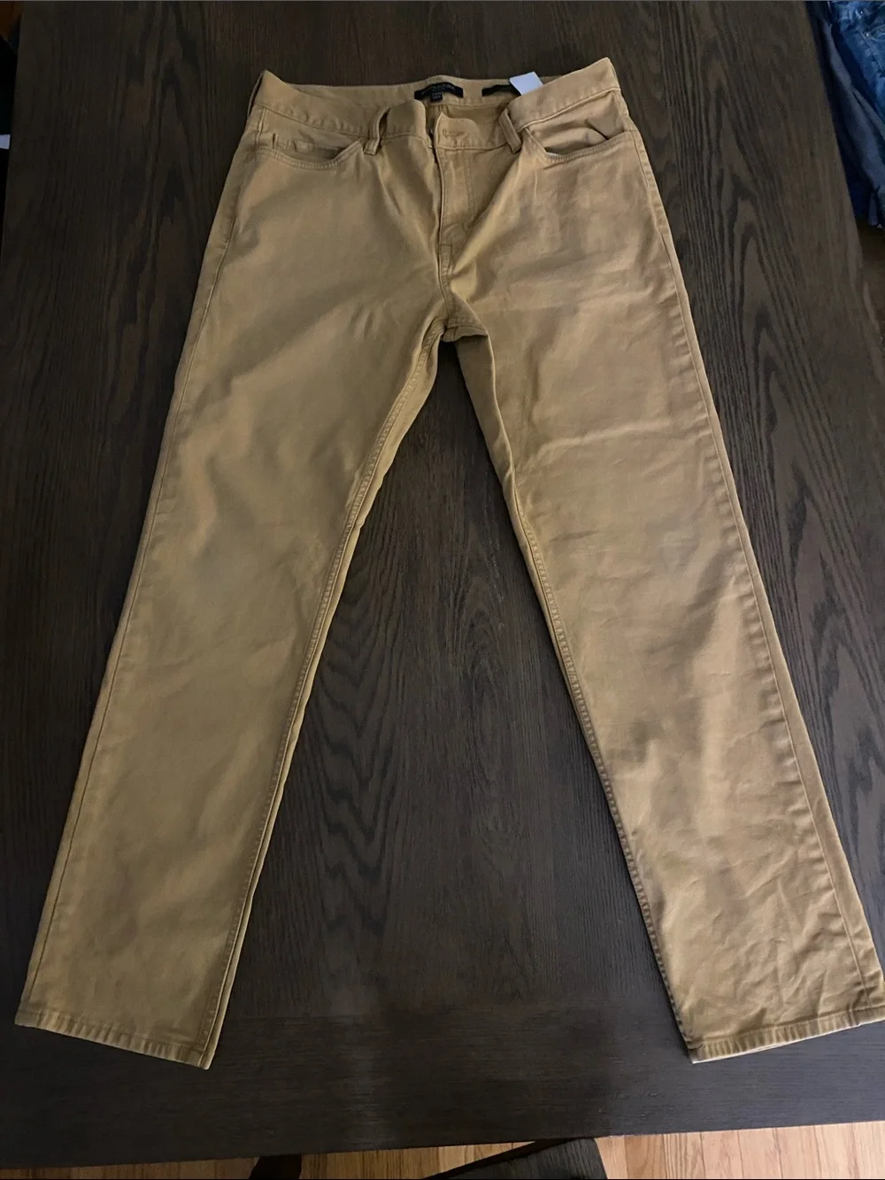 J. Crew Men's Chino Pants in Khaki Tan